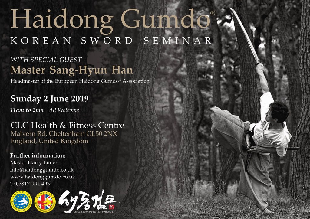 Master Han UK Seminar Poster 2 June 2019